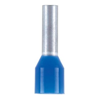Aderendhlse isoliert blau 50qmm, 20mm blau Cu galv. verz., 48020, Klauke