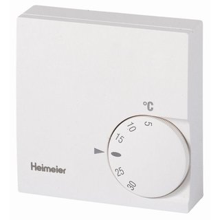 Raumtemperaturregler 5-30, 230 V, ohne Schalter, thermische Rckfhrung, Wechslerkontakt, Heimeier