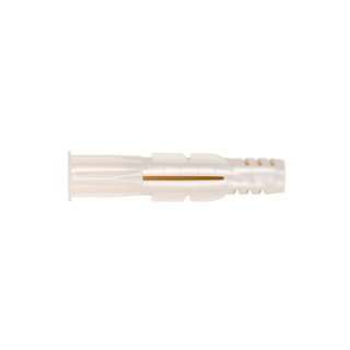 Kunststoff-Allzweckdbel Zebra Shark 10 x 62mm, mit Kragen, 100 St., Wrth