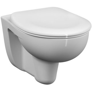 Wandtiefspül-WC GGO Compact, weiss, Ausladung: 48,5cm