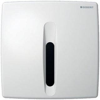 Urinalsteuerung Netz Basic mit elektronischer Splauslsung, weiss, 115817115, Geberit
