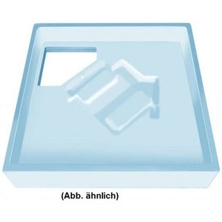 Wannenträger zu Duschwanne GFL 90 x 90 x 6,5cm, Acryl, weiss