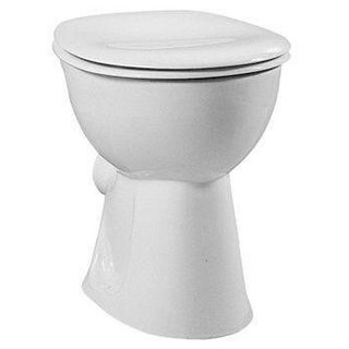 Standtiefspül-WC GAD, Ausladung 485mm, weiss