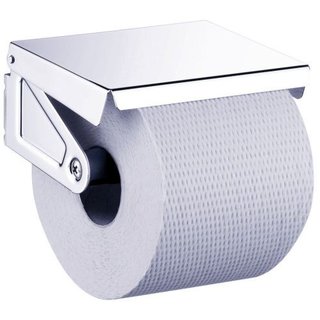 Toilettenpapierhalter GFL, mit Deckel, verchromt