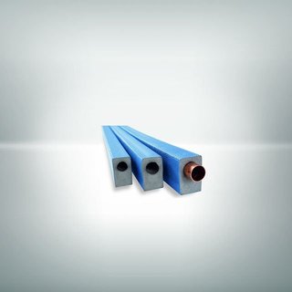 Dämmhülse 25 x 18mm Quadra, blau, 1 mt., Tubolit